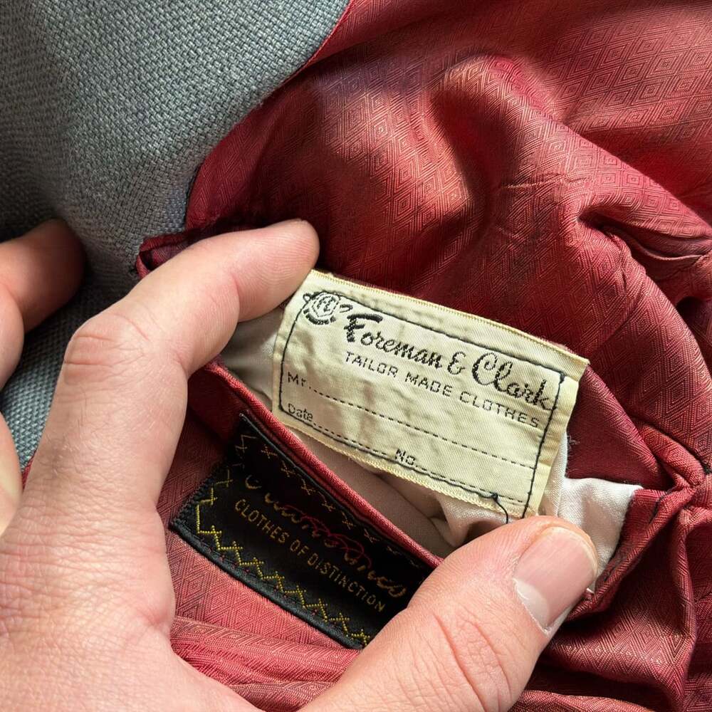 50s/60s Foreman & Clark Military-Inspired Sport Coat